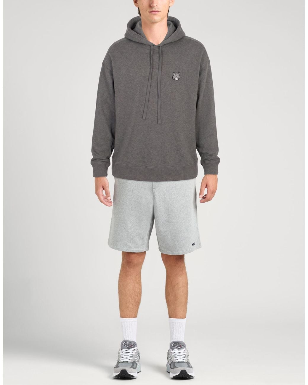 Maison Kitsuné Gray Sweatshirts for men
