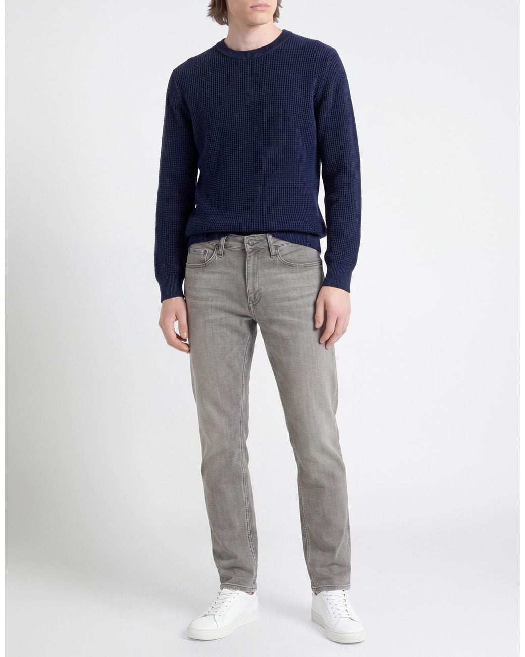 Rag & Bone Gray Jeans Cotton, Polyester, Elastane for men