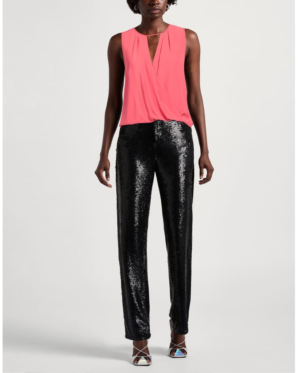 Patrizia Pepe Pink Top Viscose