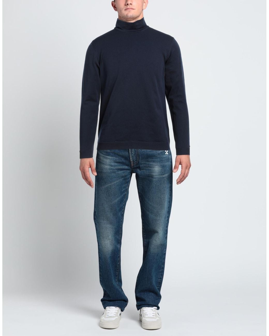 Alpha Studio Blue T-shirt for men