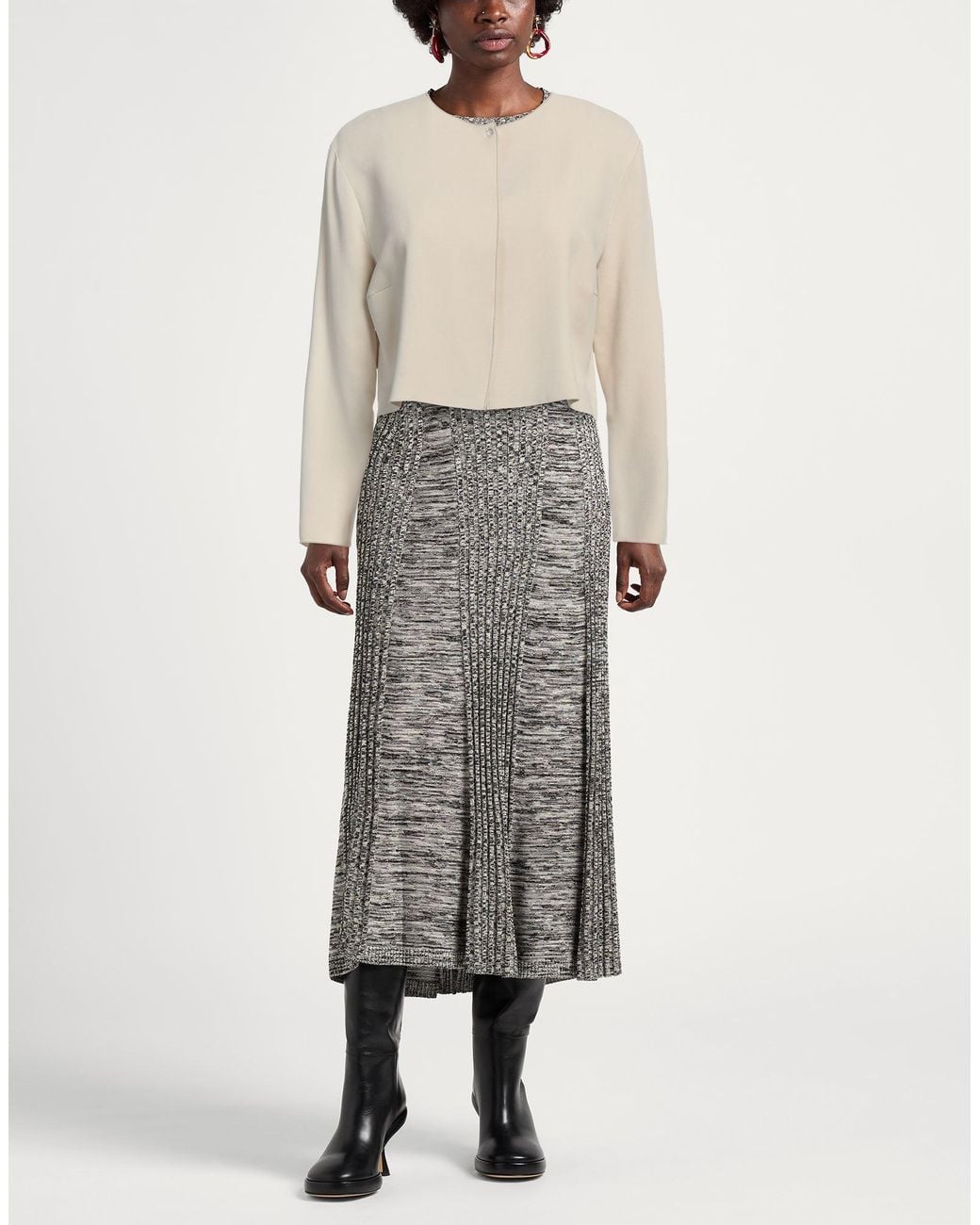 Antonelli White Jacket Viscose, Acetate, Elastane