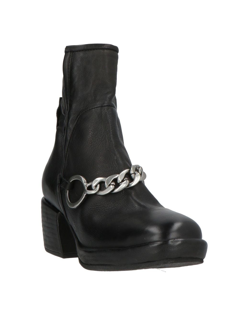 A.s.98 Black Ankle Boots