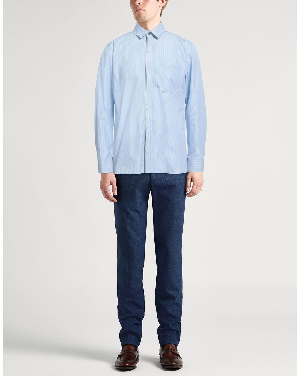 Theory Blue Shirts for men