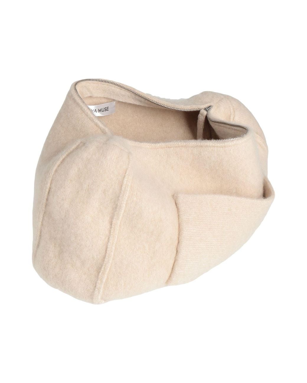 AYA MUSE Natural Clutch Cashmere, Silk