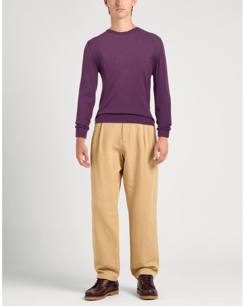 Grifoni Purple Jumper for men