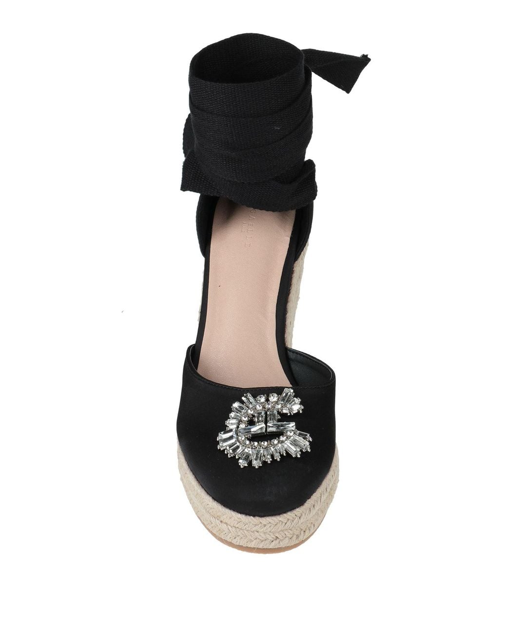 Gaelle Paris Black Espadrilles