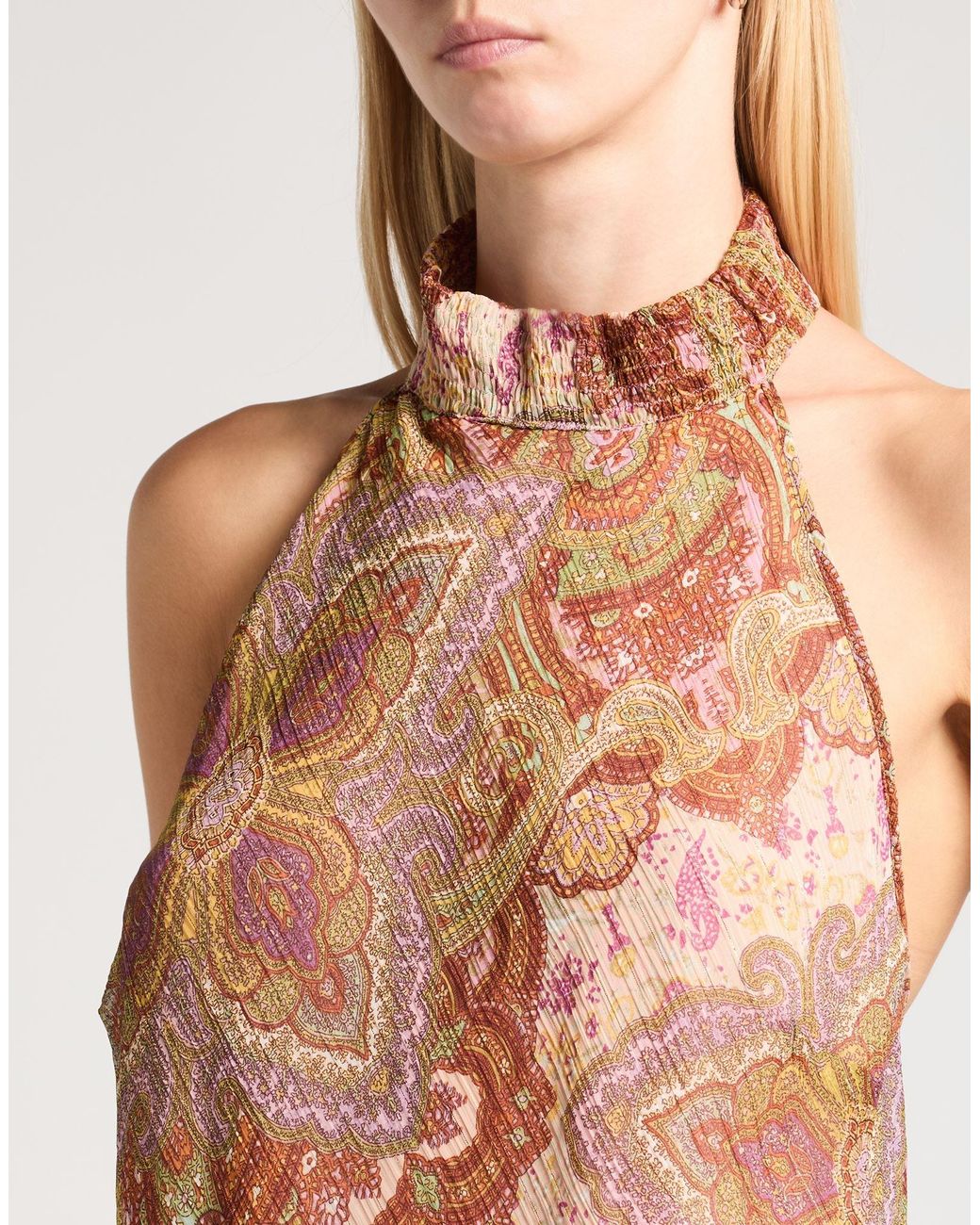Liu Jo Pink Top Polyester, Elastane
