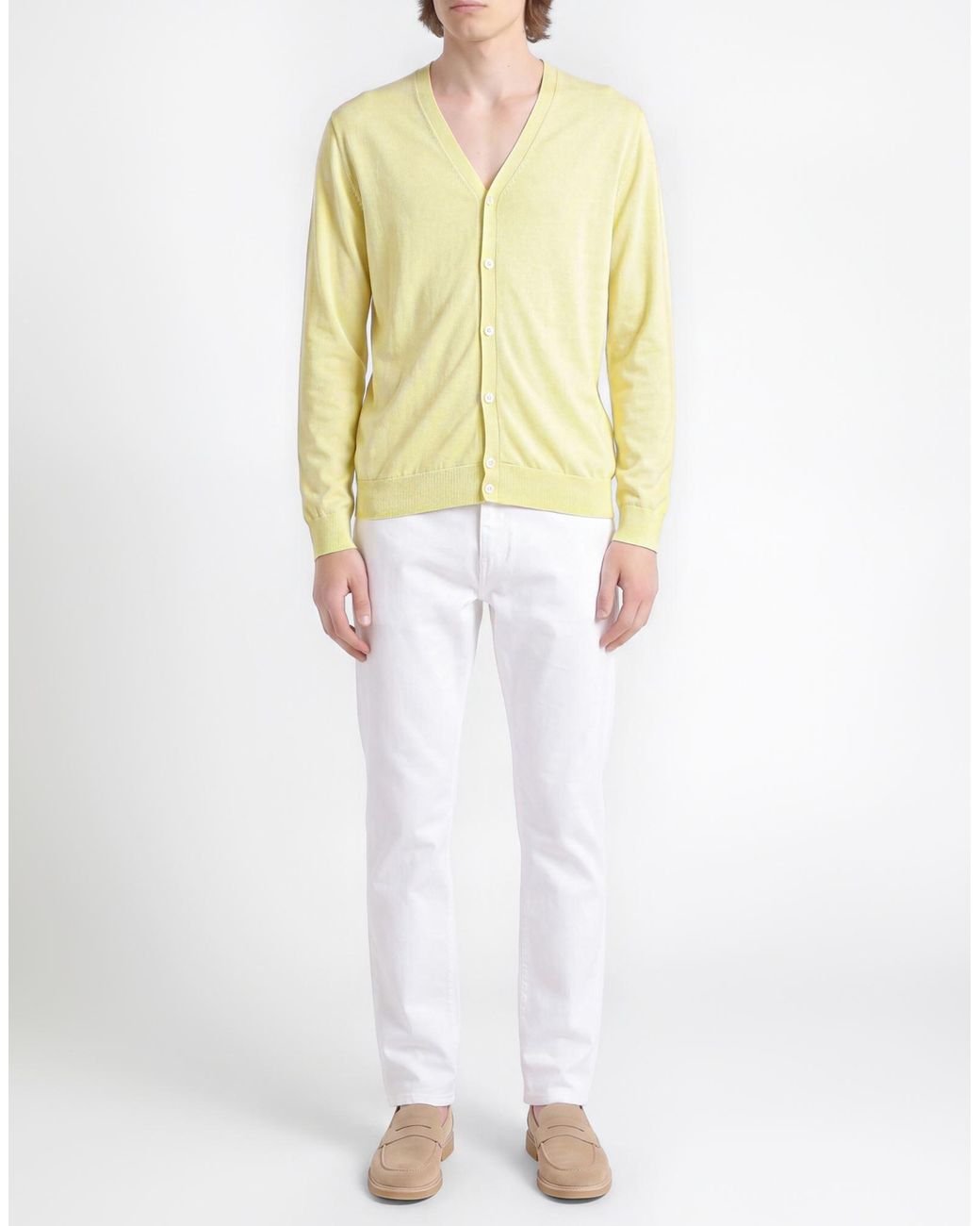 Aspesi Yellow Cardigans for men