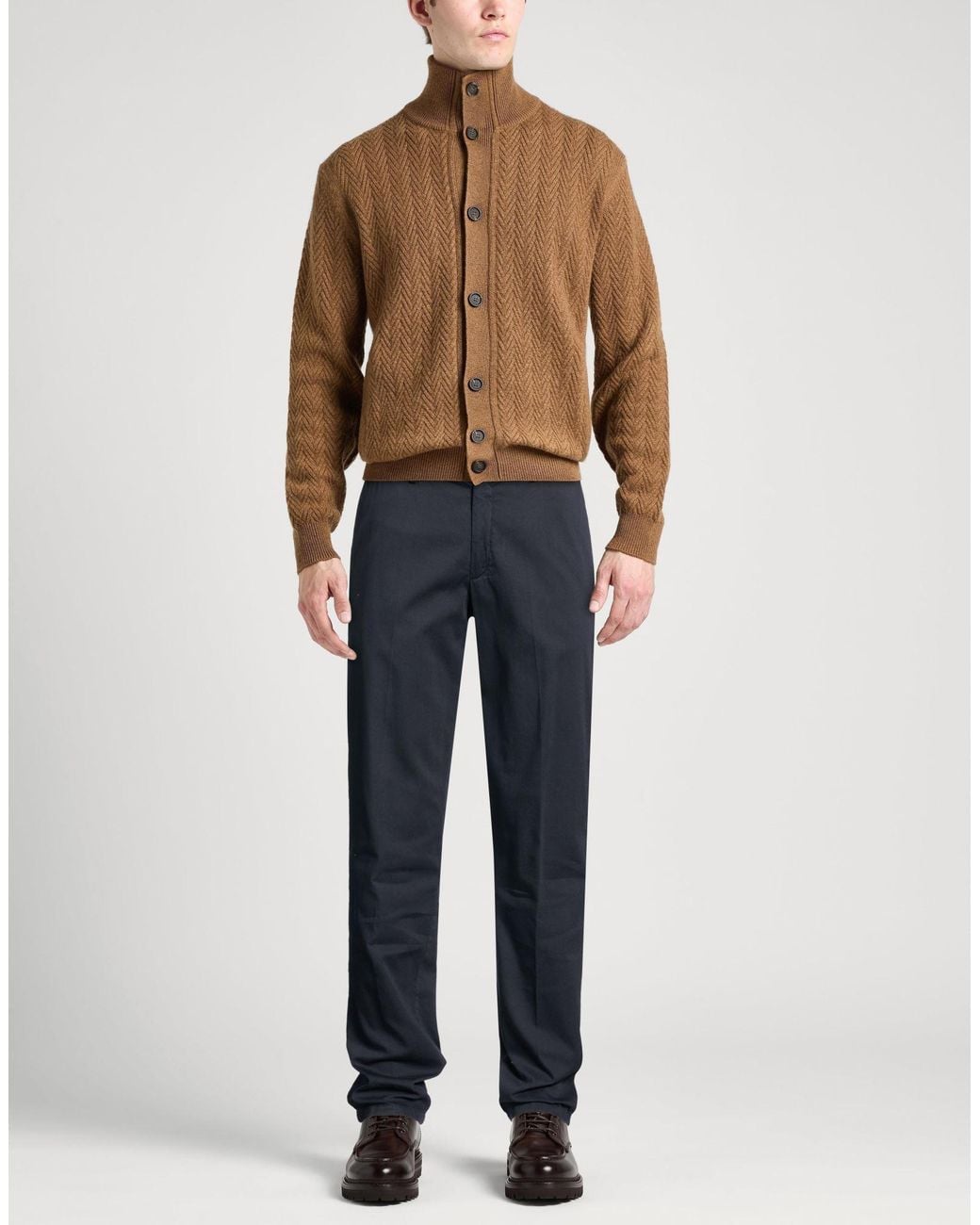 Boglioli Blue Pants for men