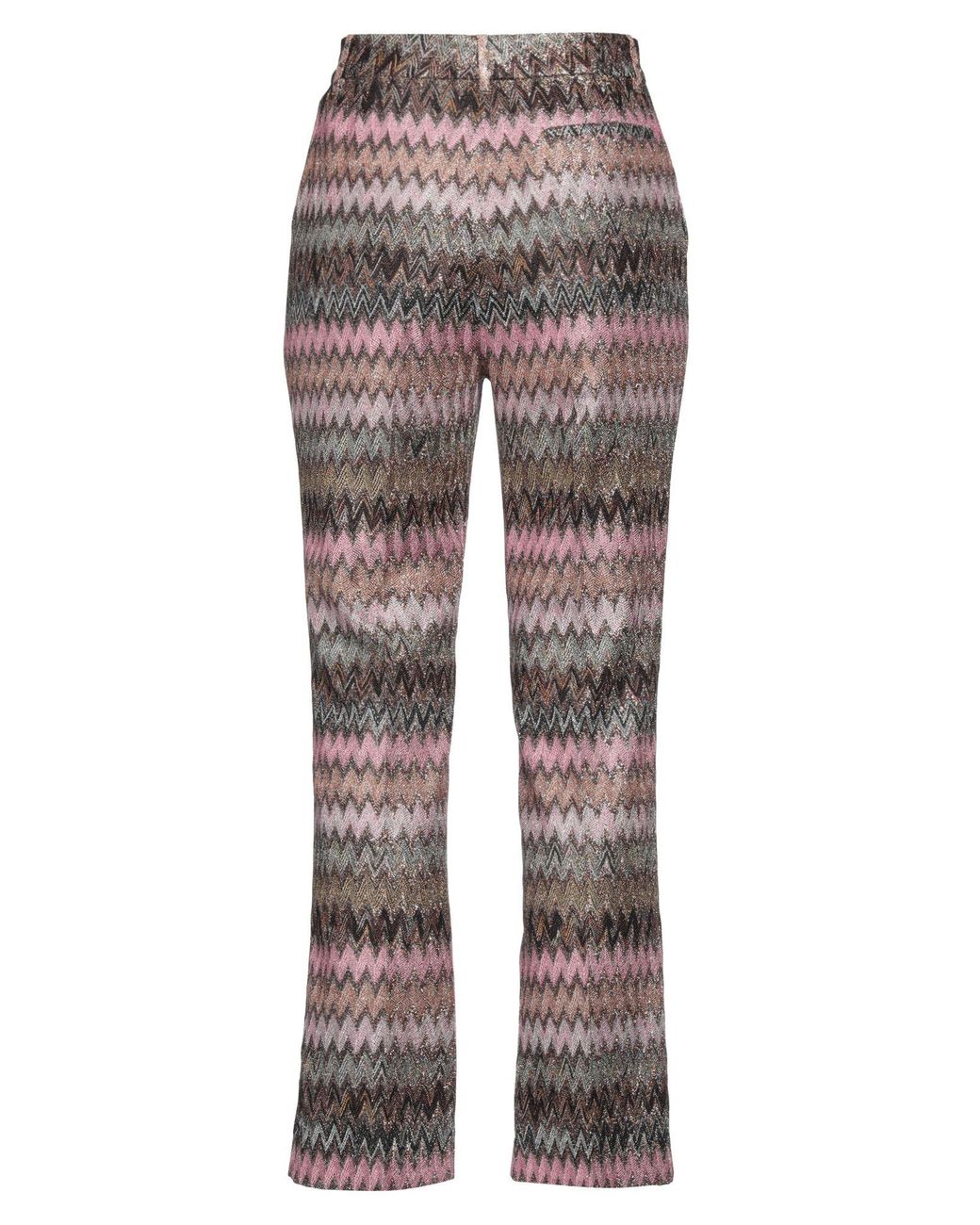 Missoni Gray Pants Viscose, Metal Fiber, Polyamide
