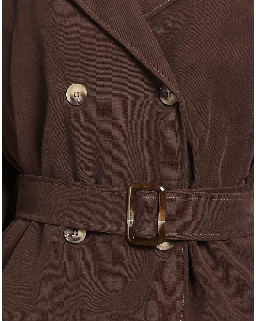 ViCOLO Brown Dark Jacket Viscose, Polyester