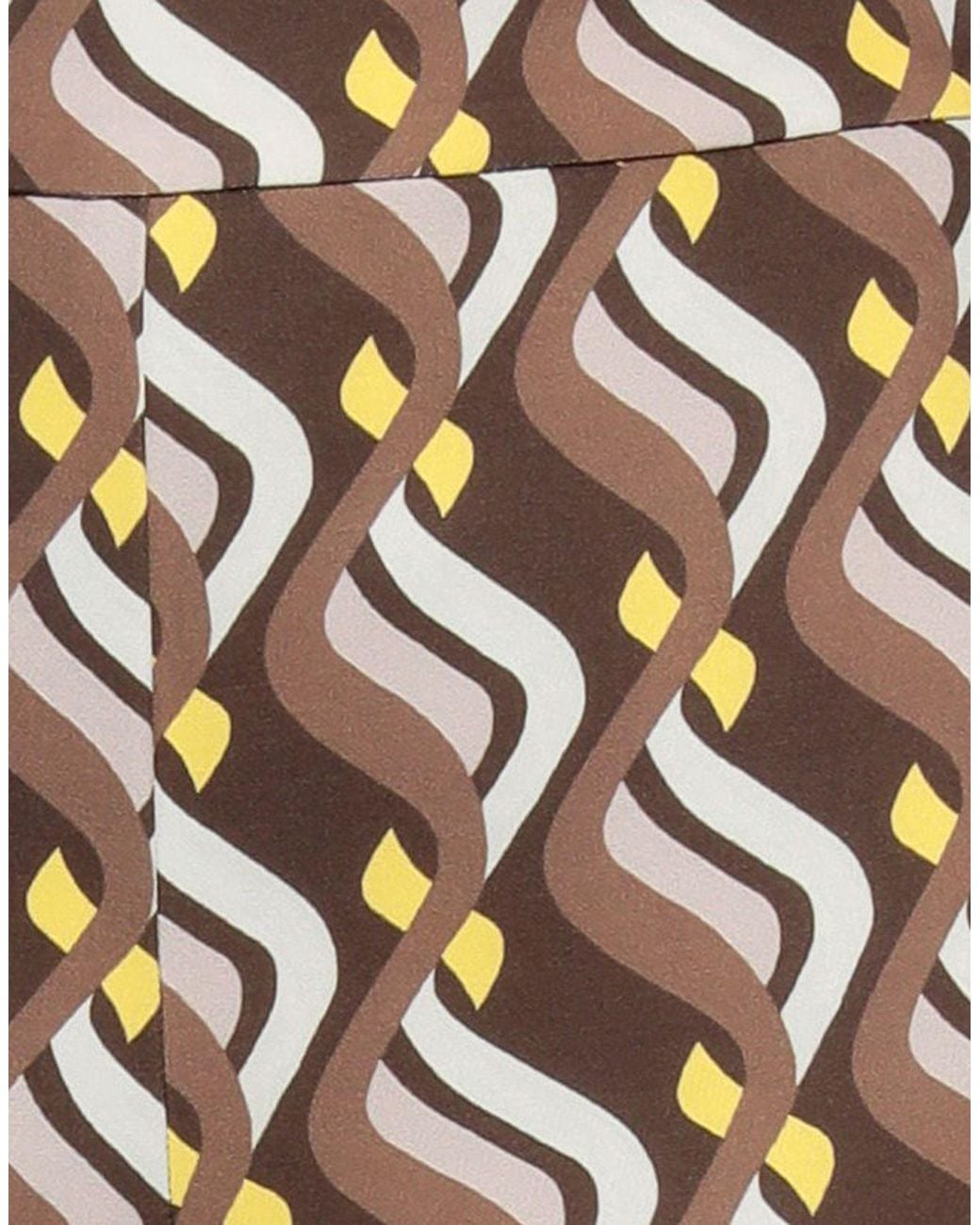 Maliparmi Brown Pants Polyester, Elastane