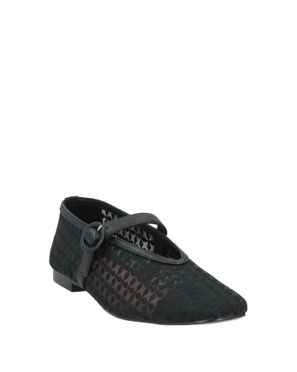 Bibi Lou Black Ballet Flats