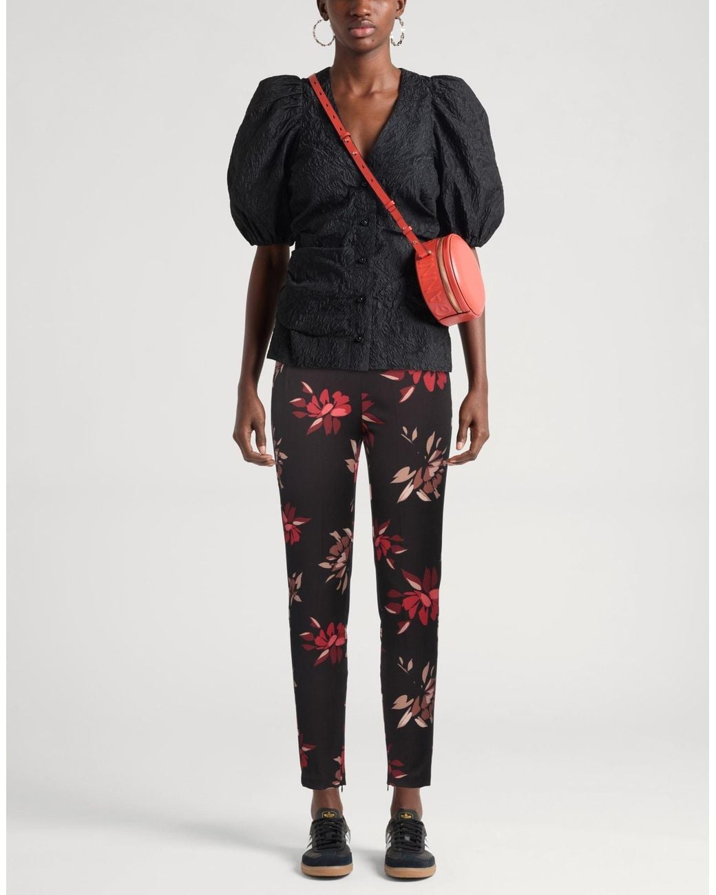 Kocca Red Pants Polyester, Elastane