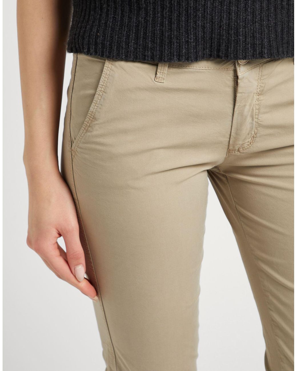 Jaggy Natural Pants Cotton, Elastane