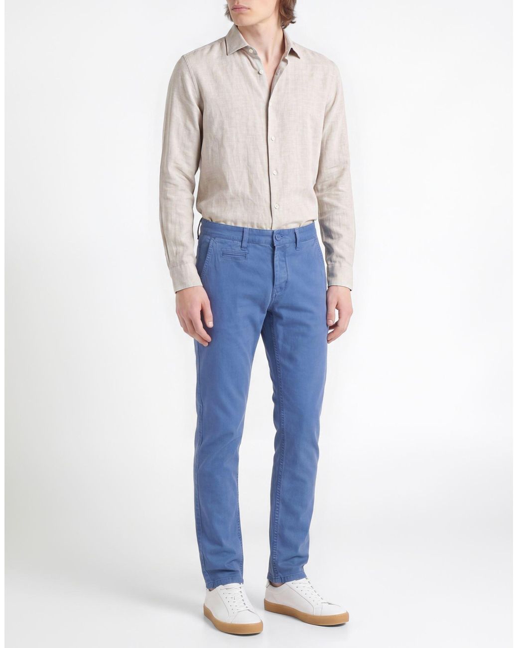 Deus Ex Machina Blue Trouser for men