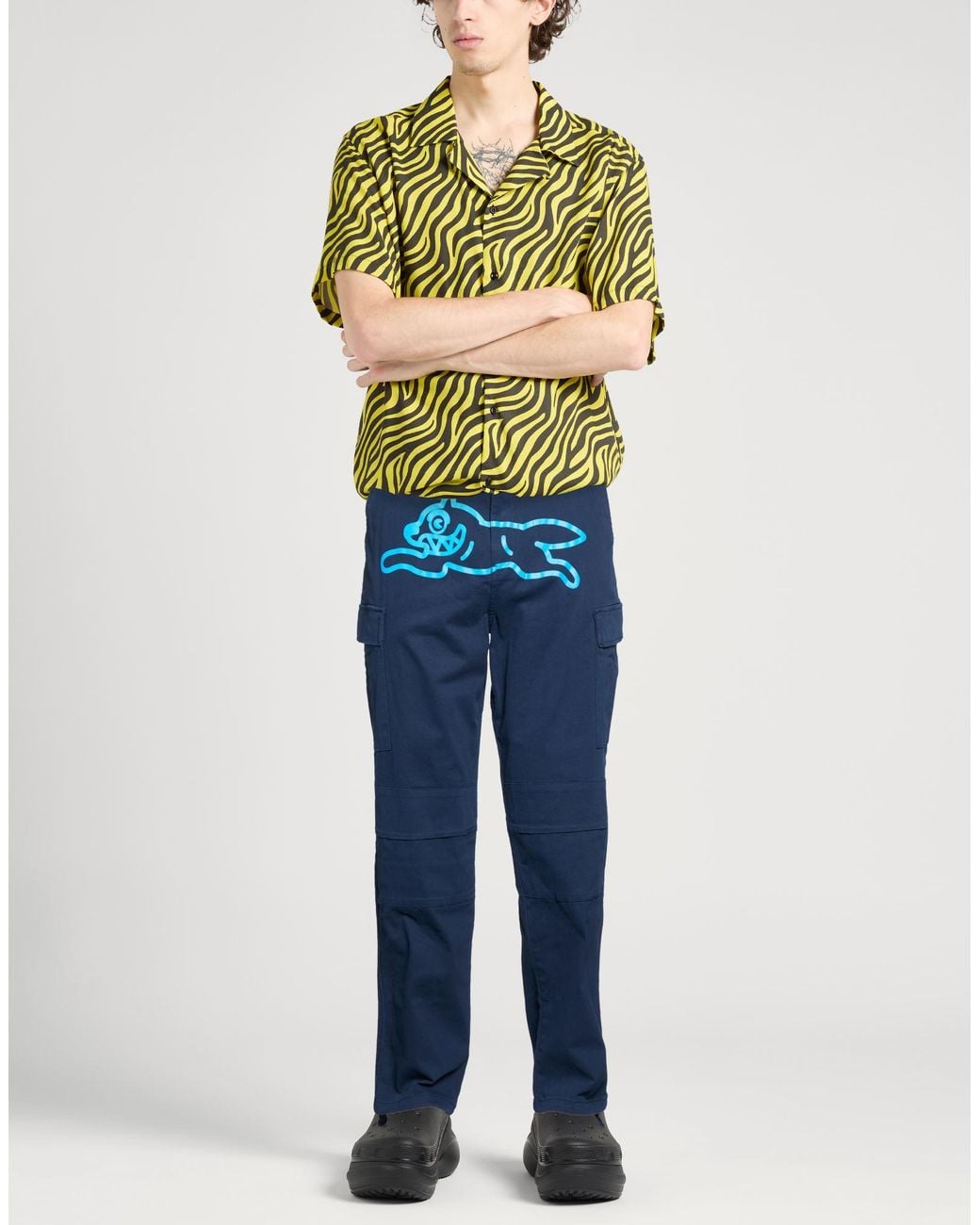 BBCICECREAM Blue Pants for men