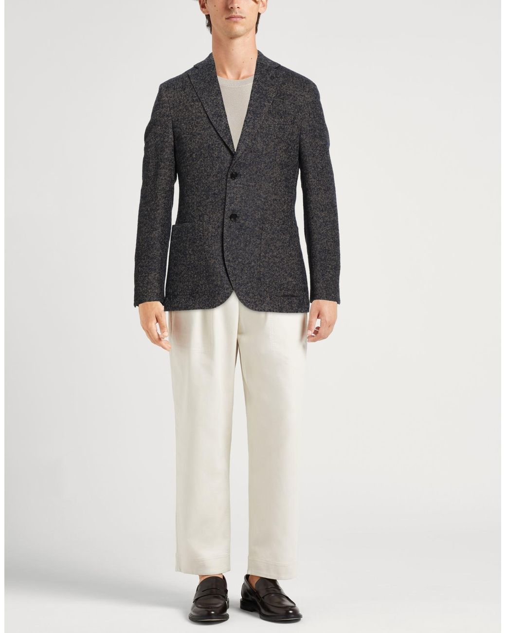 Paoloni Black Blazers for men