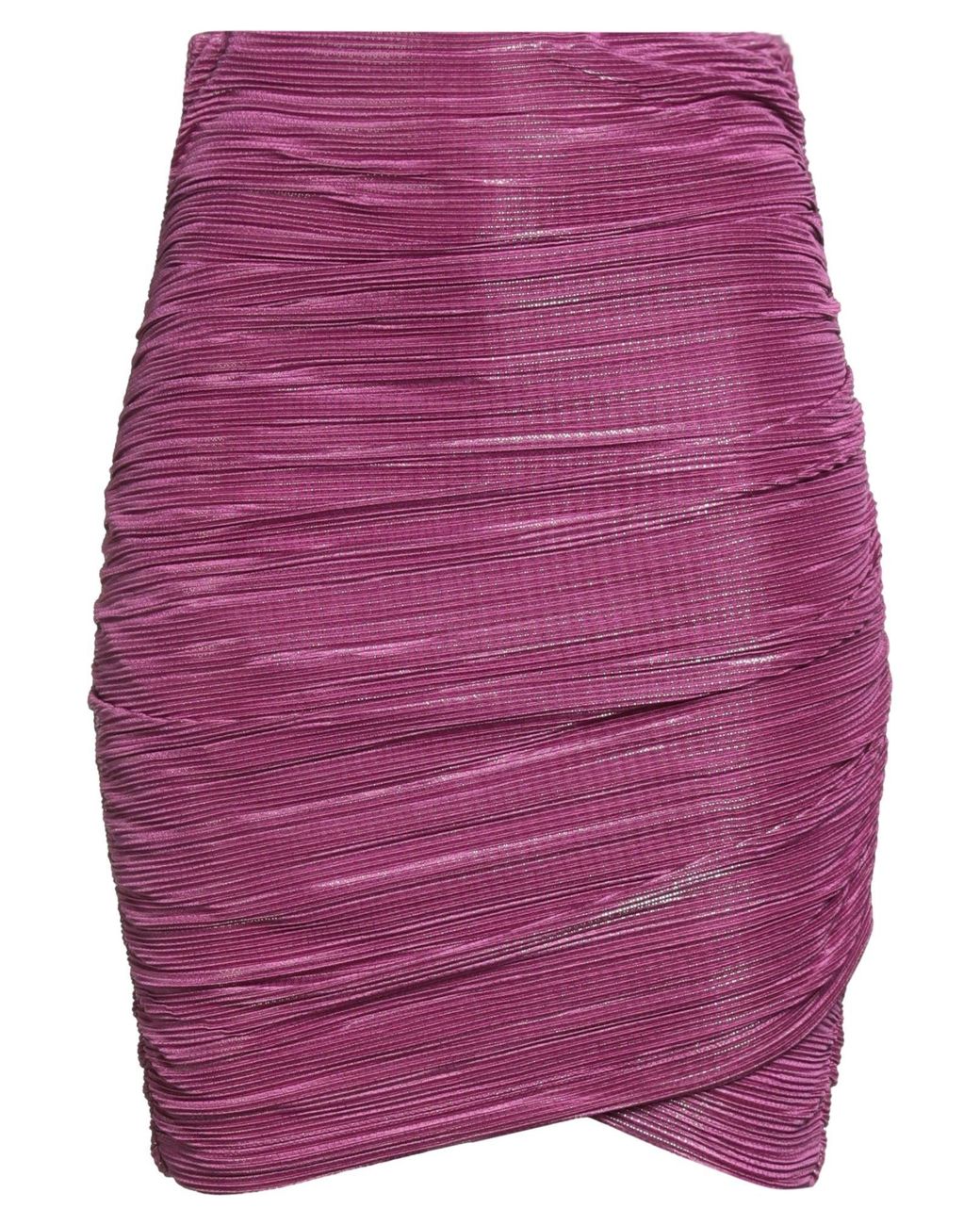 Sabina Musayev Purple Mauve Mini Skirt Polyester