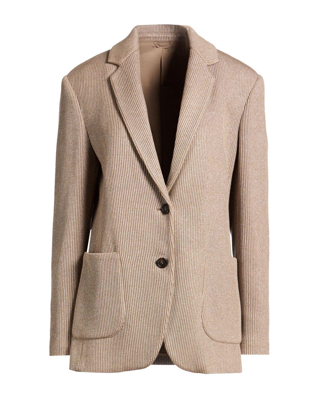 Brunello Cucinelli Natural Blazers