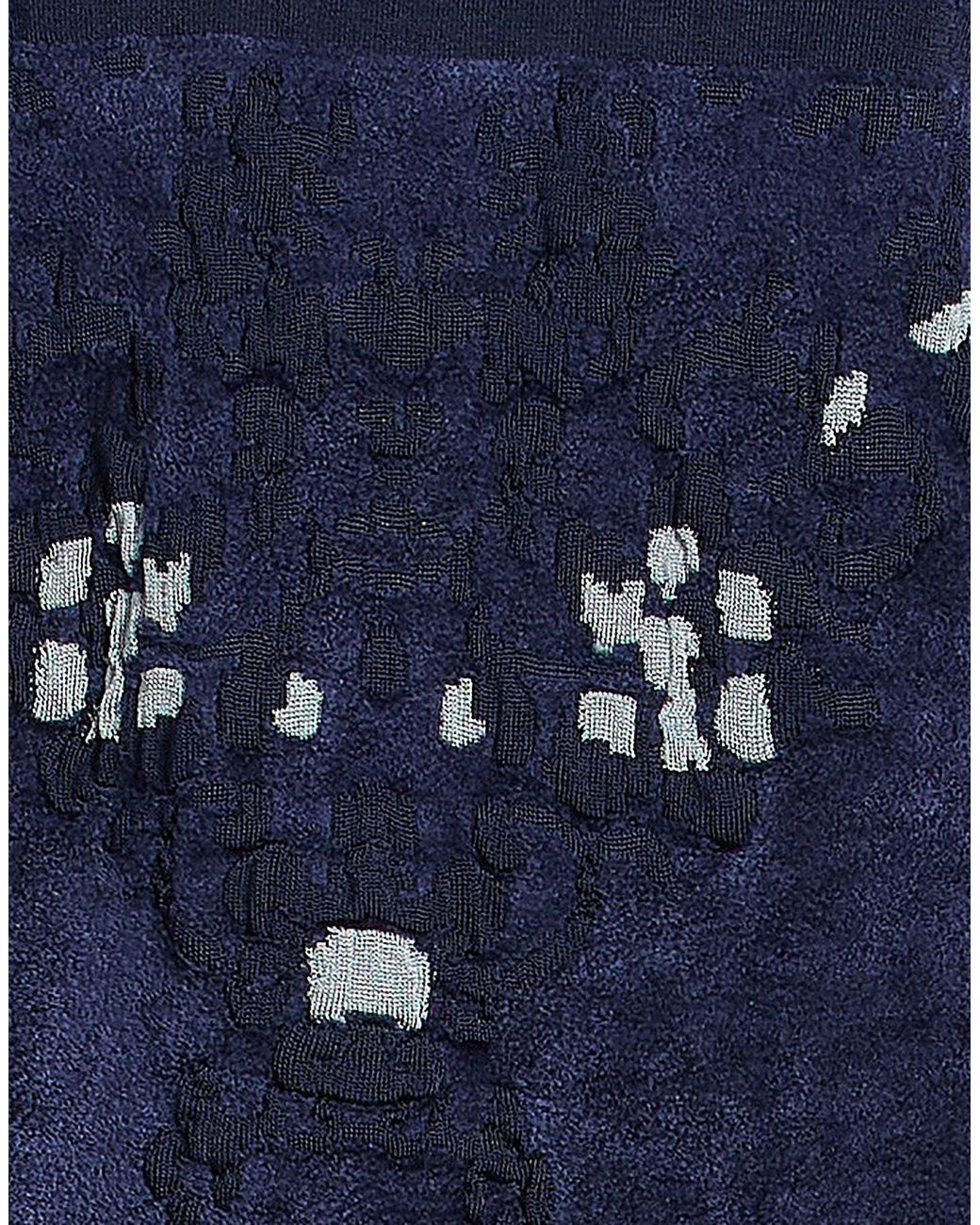 Alberta Ferretti Blue Sweater Viscose, Polyamide, Elastane