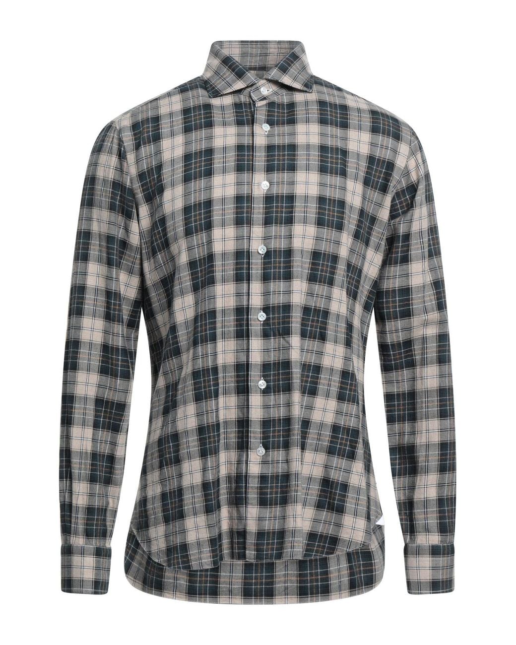 Barba Napoli Gray Shirt for men