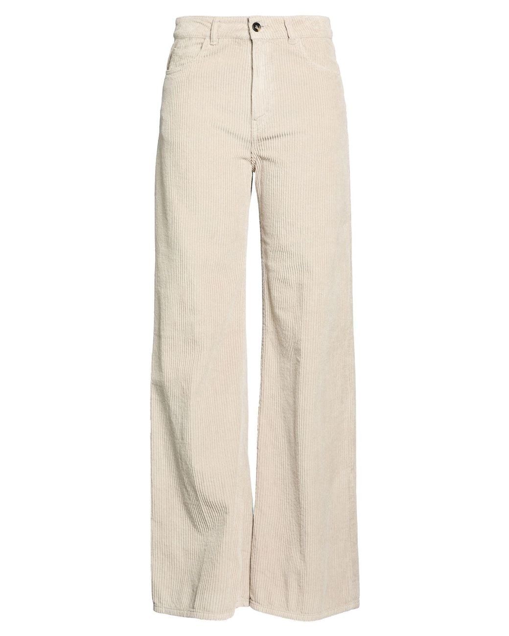 TRUE AVENUE Natural Pants Cotton