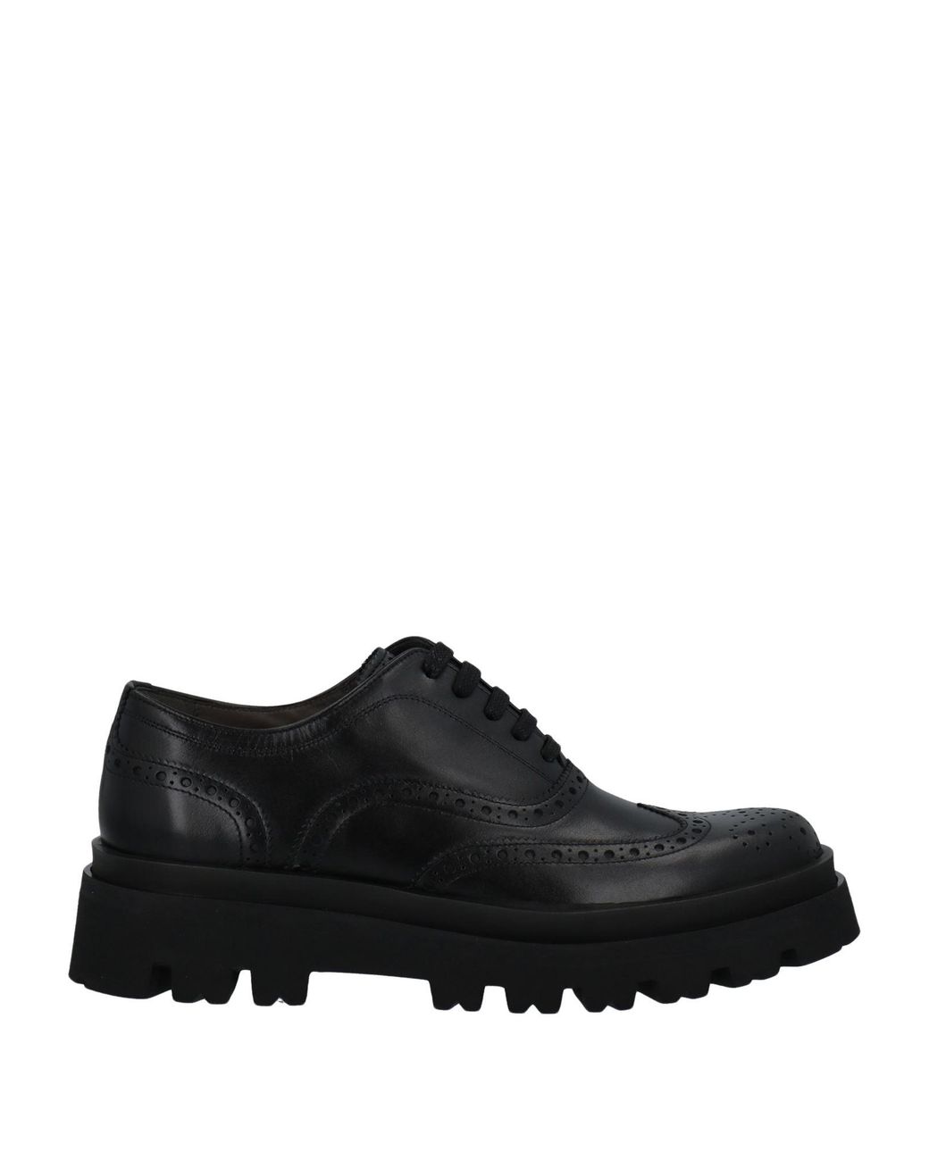 Sergio Rossi Black Lace-up Shoes for men