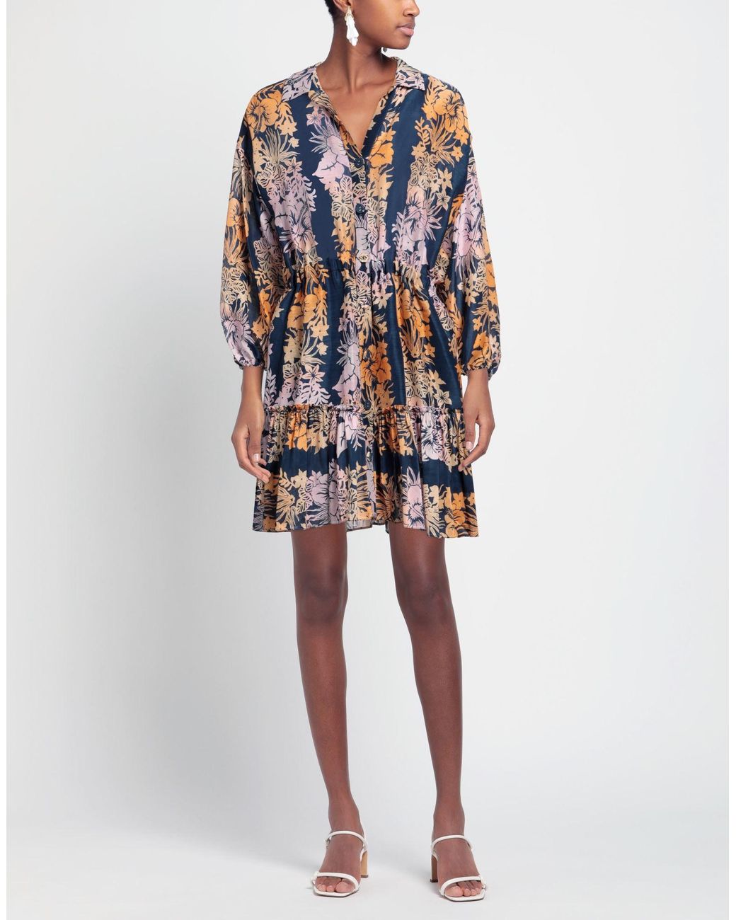 Sandro Blue Mini Dress