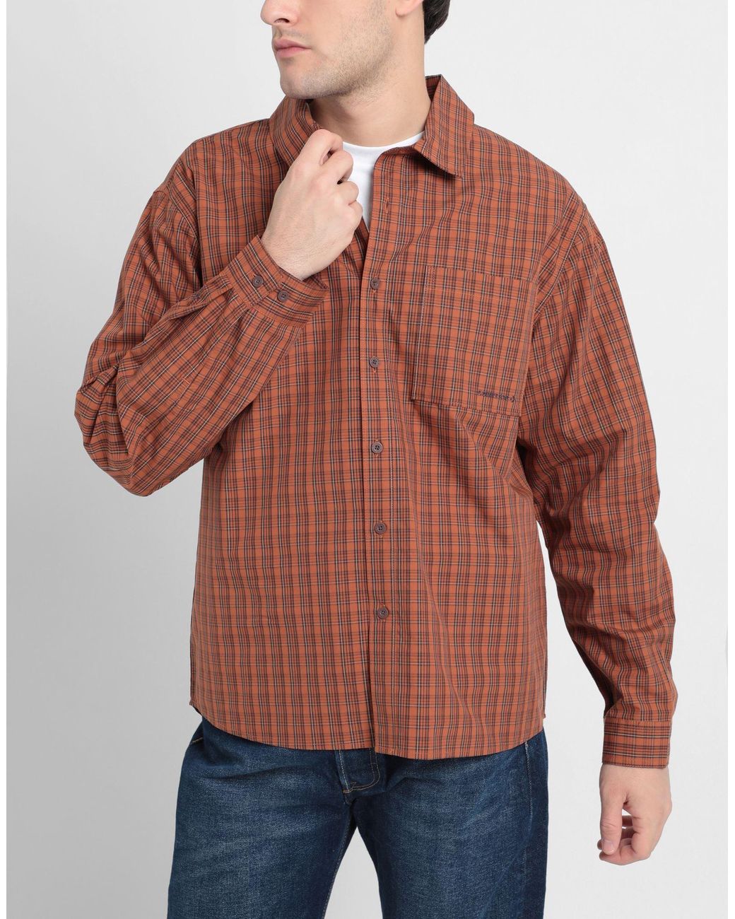 Camicia di Converse in Brown da Uomo