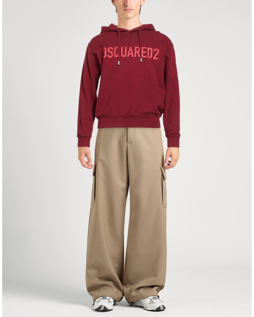 DSquared² Red Sweatshirt for men