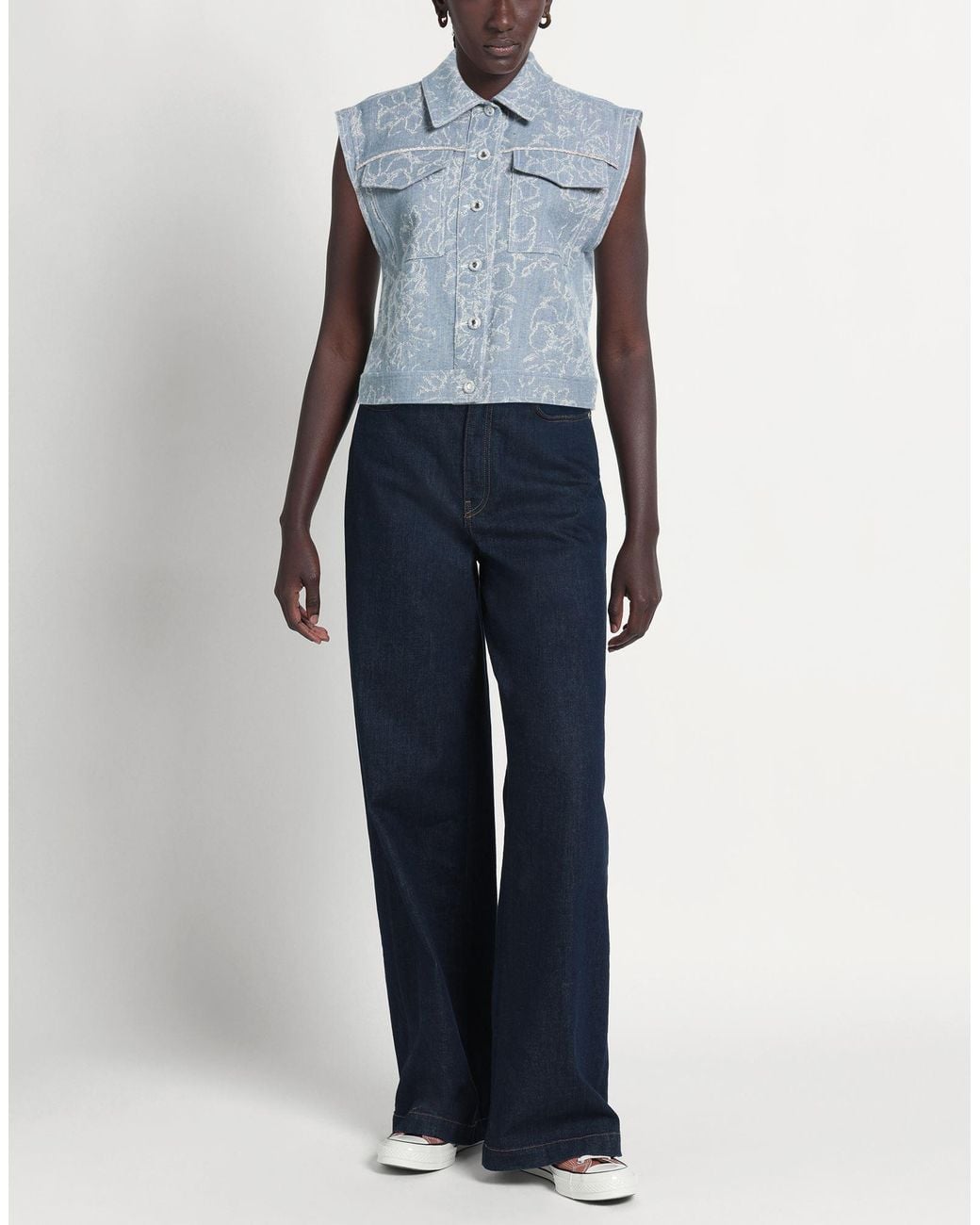 Shirtaporter Blue Denim Outerwear
