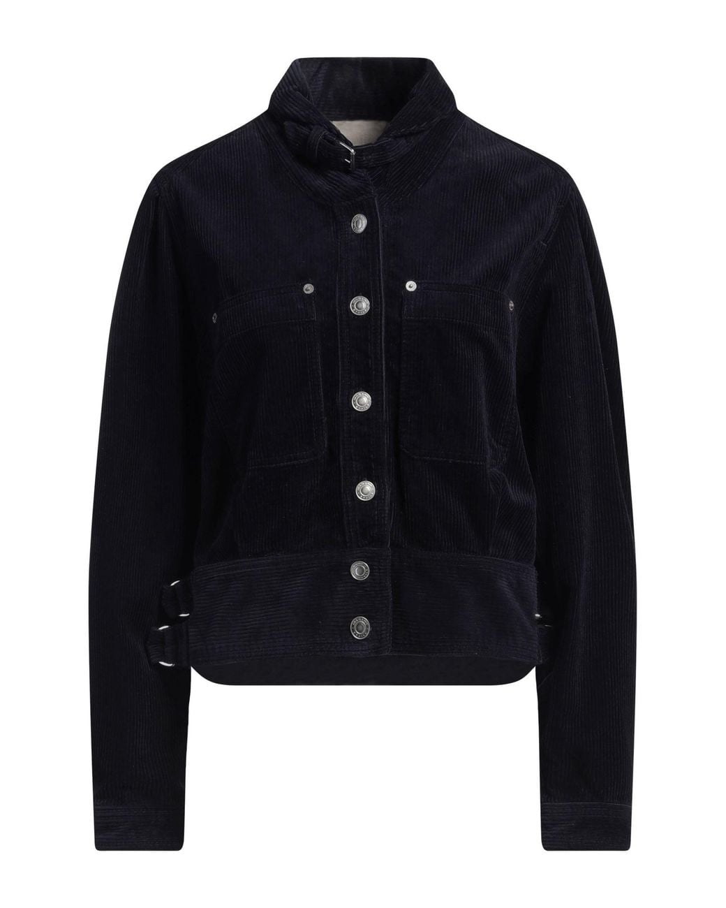 Isabel Marant Blue Jacket Cotton, Linen