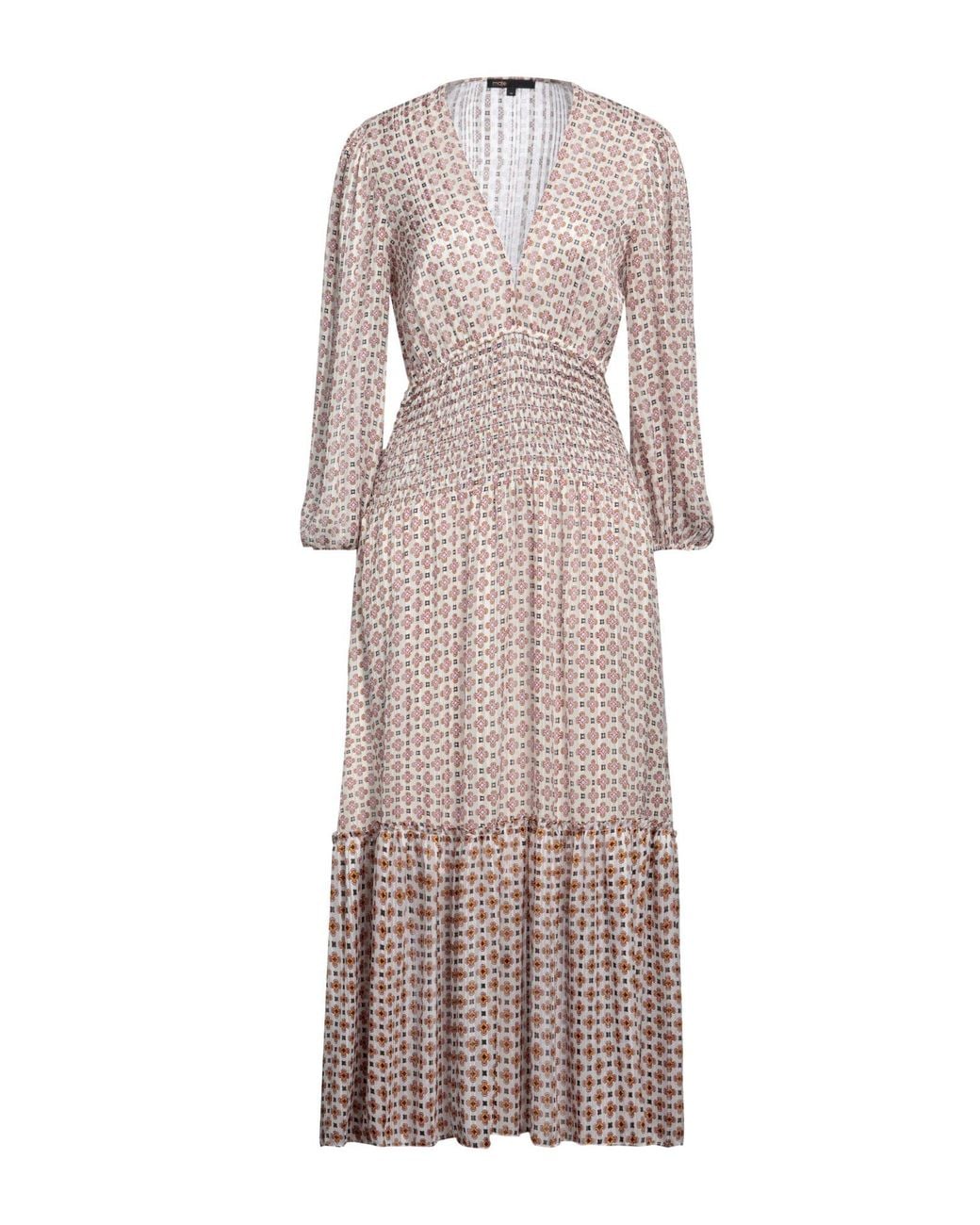 Maje White Maxi Dress