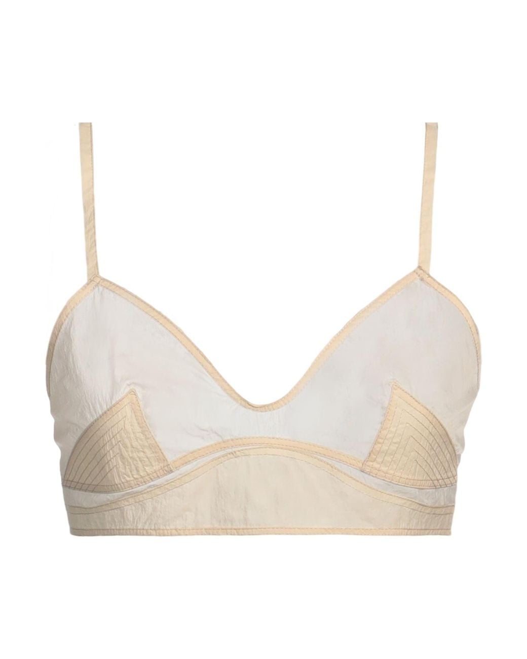 Top Low Classic de color Natural