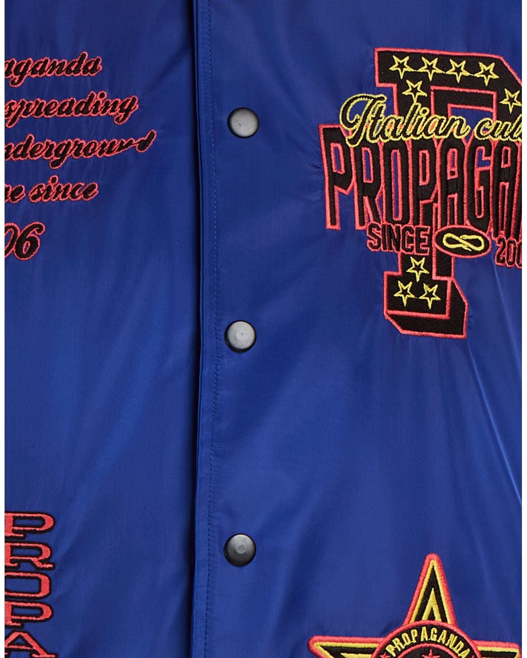 Propaganda Blue Jacket Polyester for men