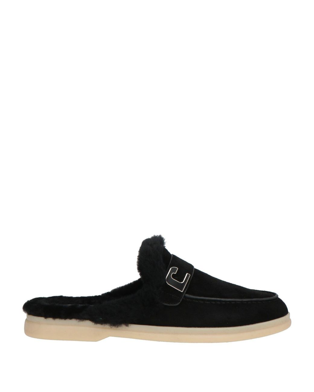Lola Cruz Black Mules & Clogs