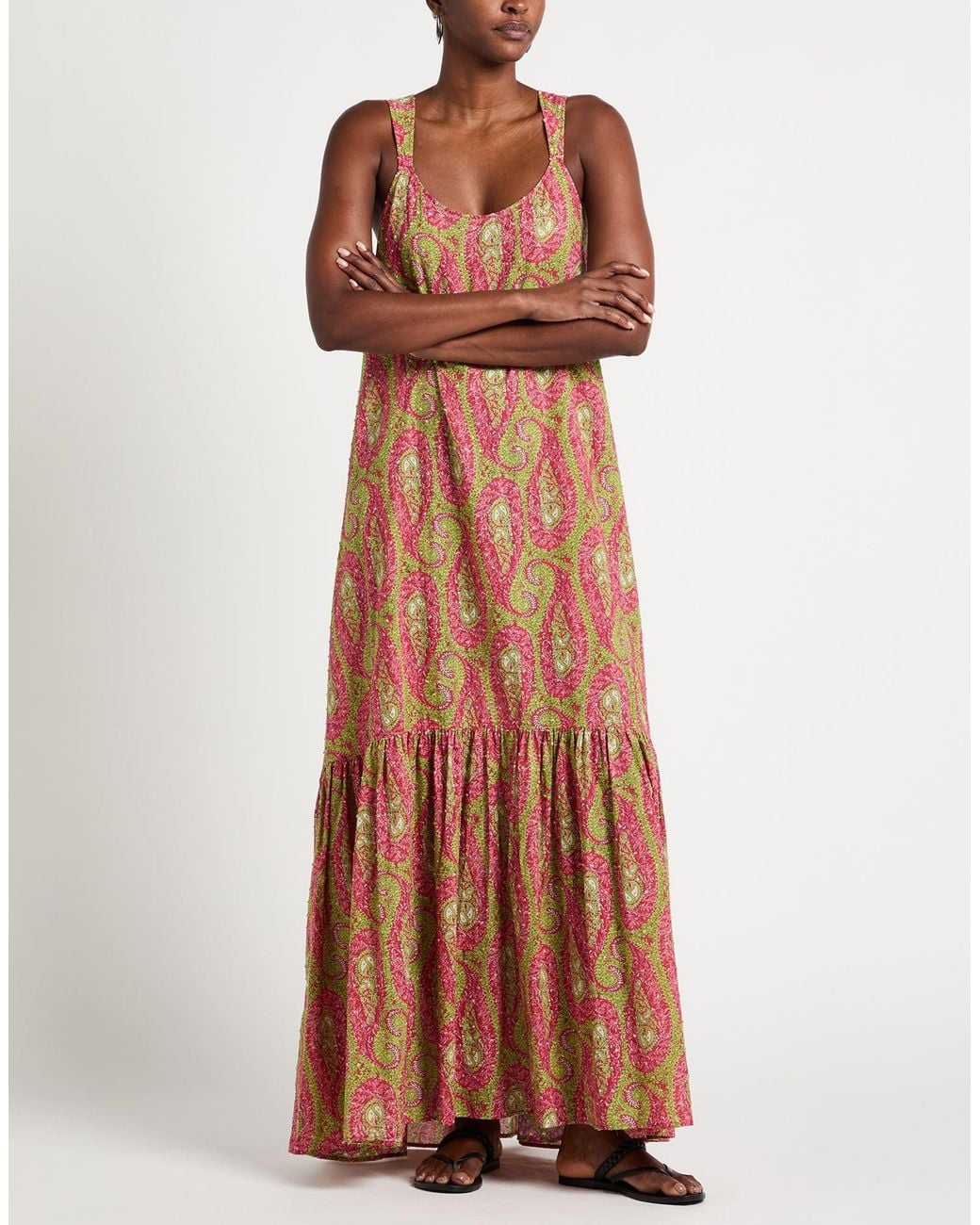 Etro White Maxi Dress