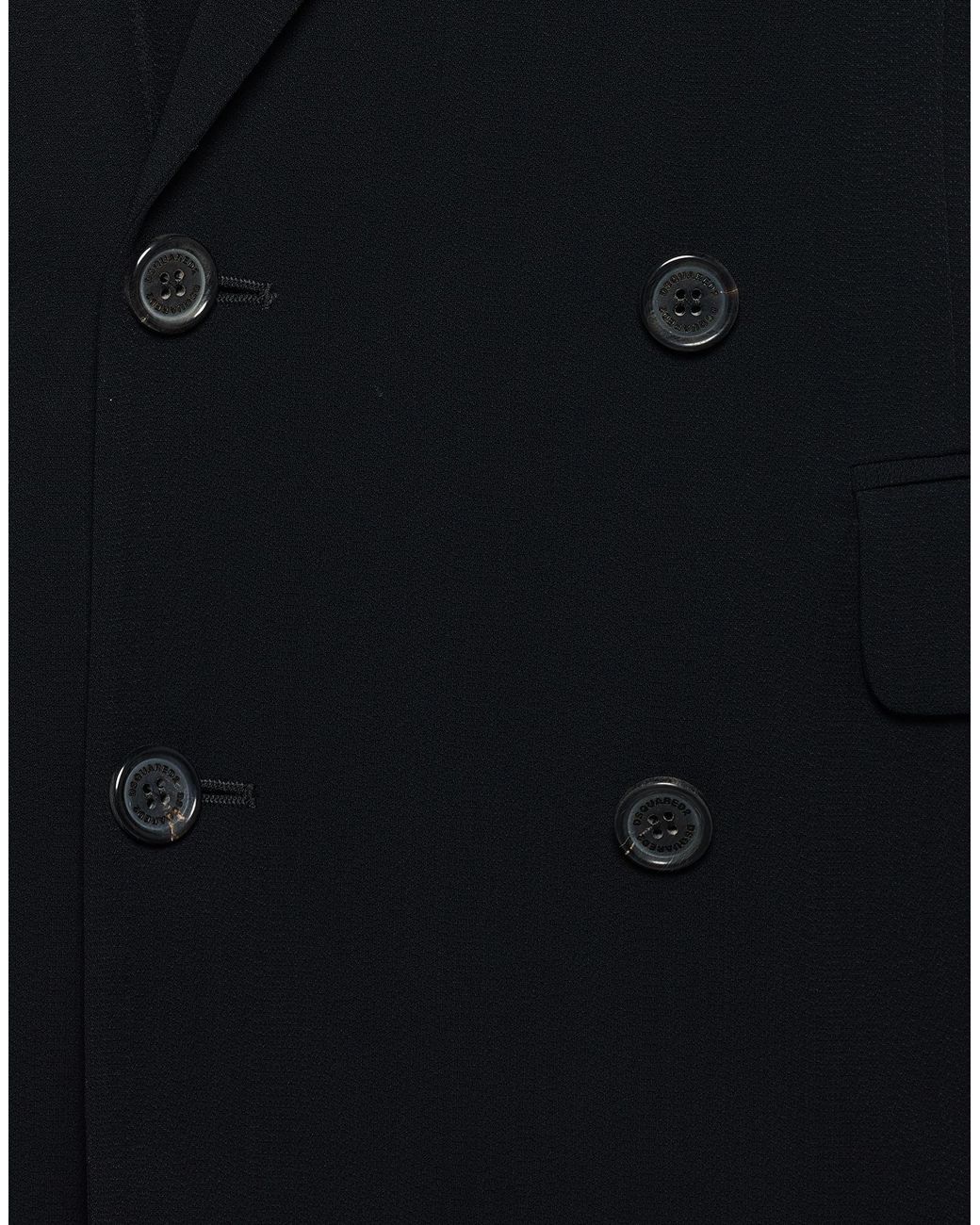 DSquared² Blue Suit Viscose, Acetate for men