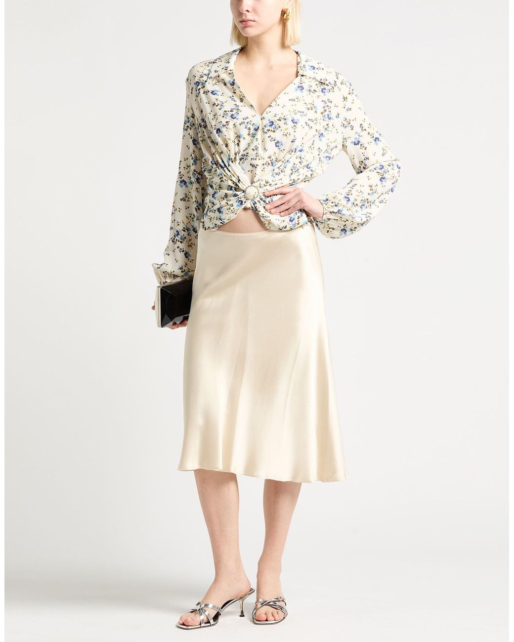 Liu Jo White Ivory Top Viscose