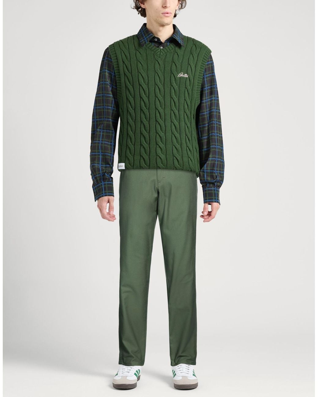 Pantalone di Stan Ray in Green da Uomo