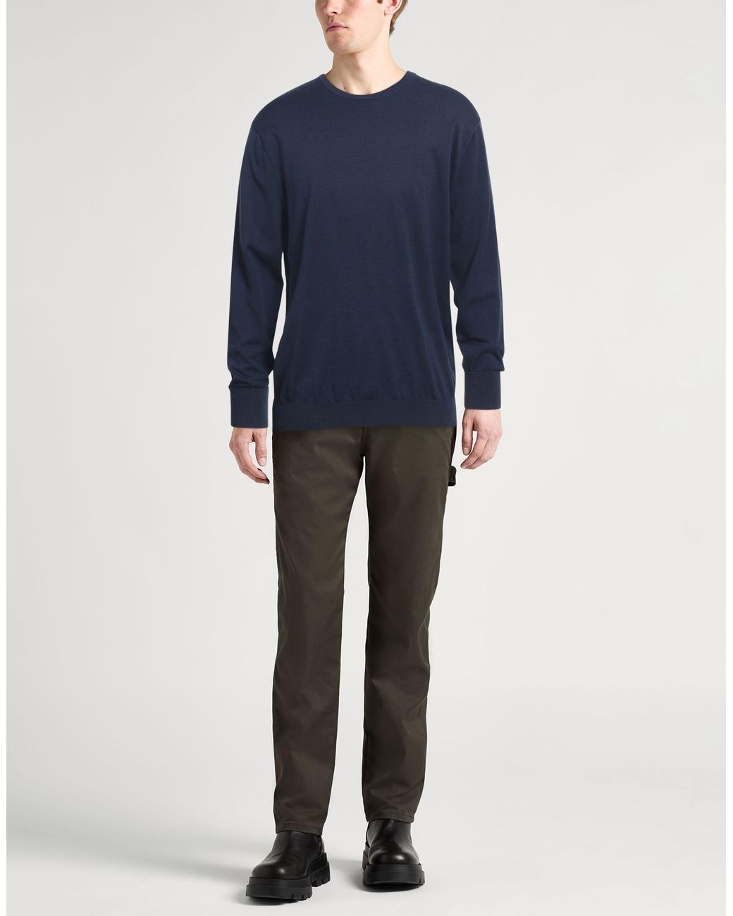 Aspesi Blue Sweater for men