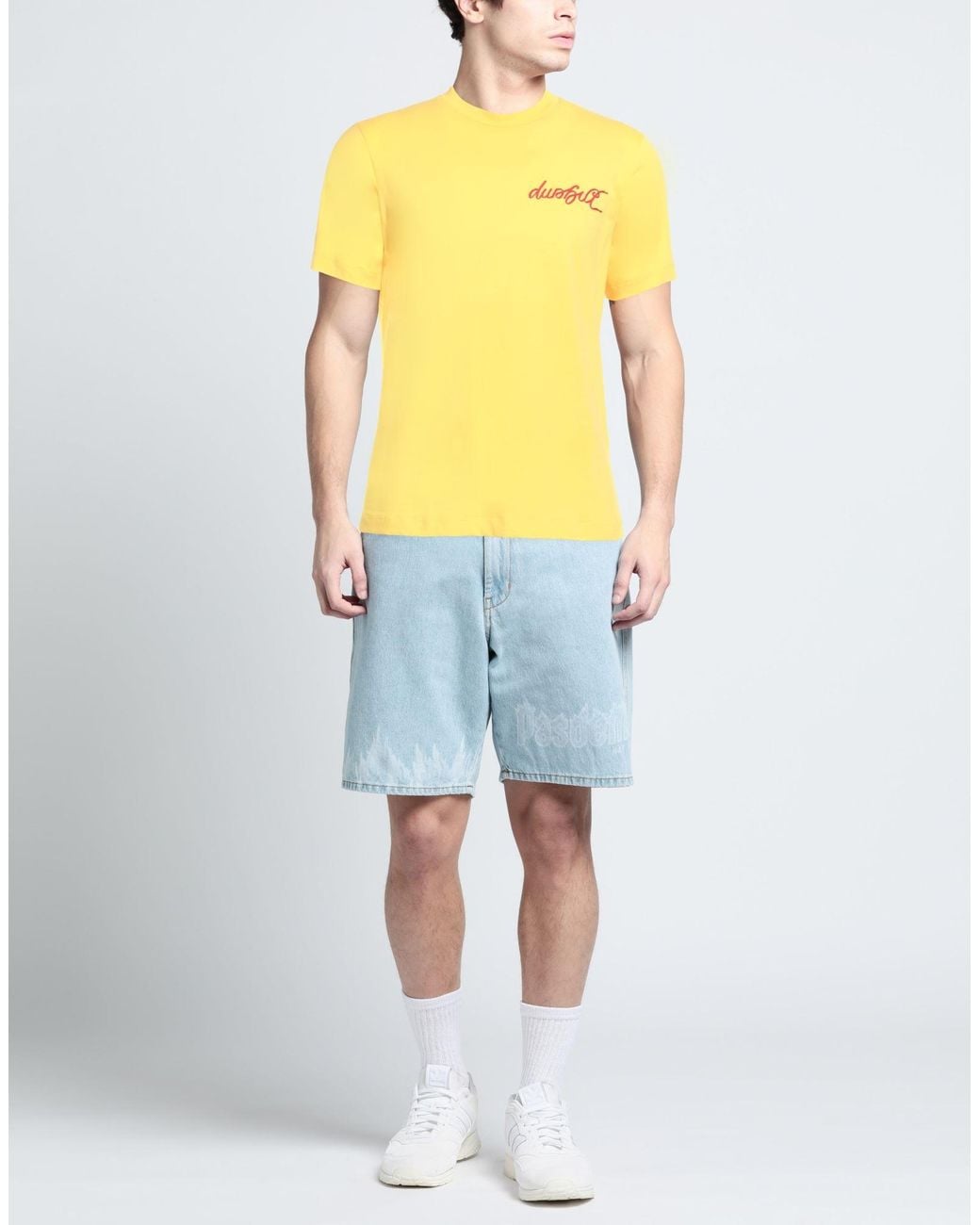 Dunhill Yellow T-shirt for men