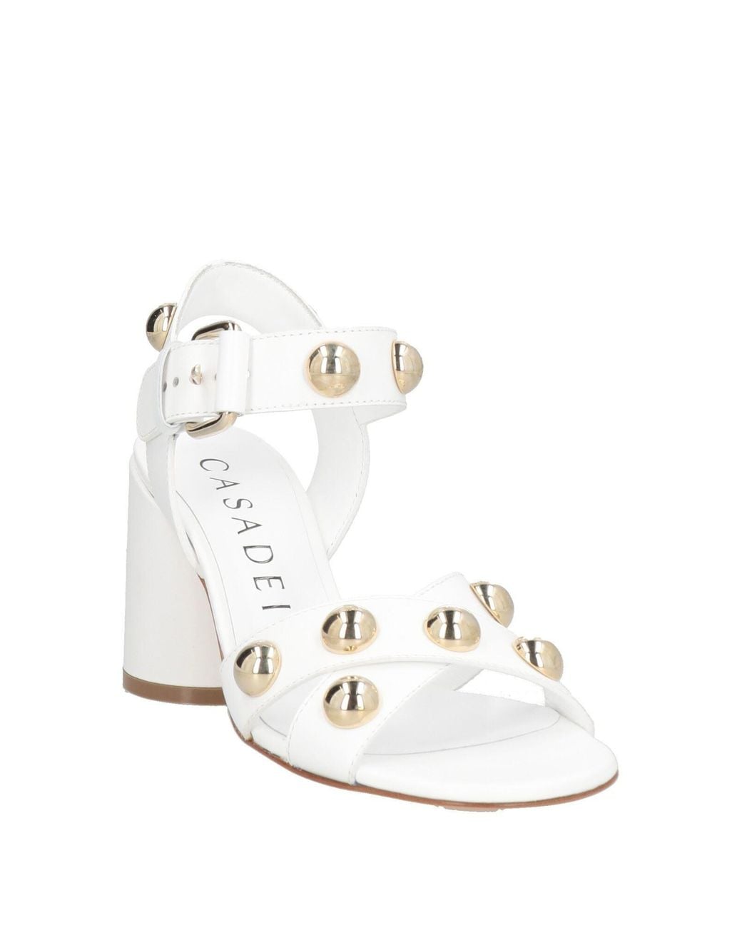 Casadei White Sandals