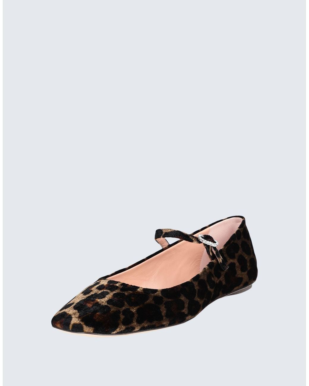 MAX&Co. White Ballet Flats