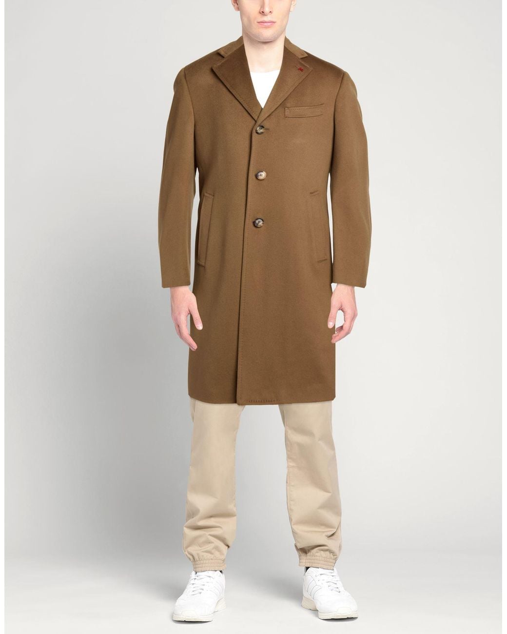 Isaia Brown Coats for men