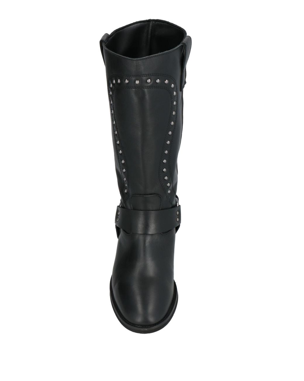 Ovyè Black Boot Calfskin