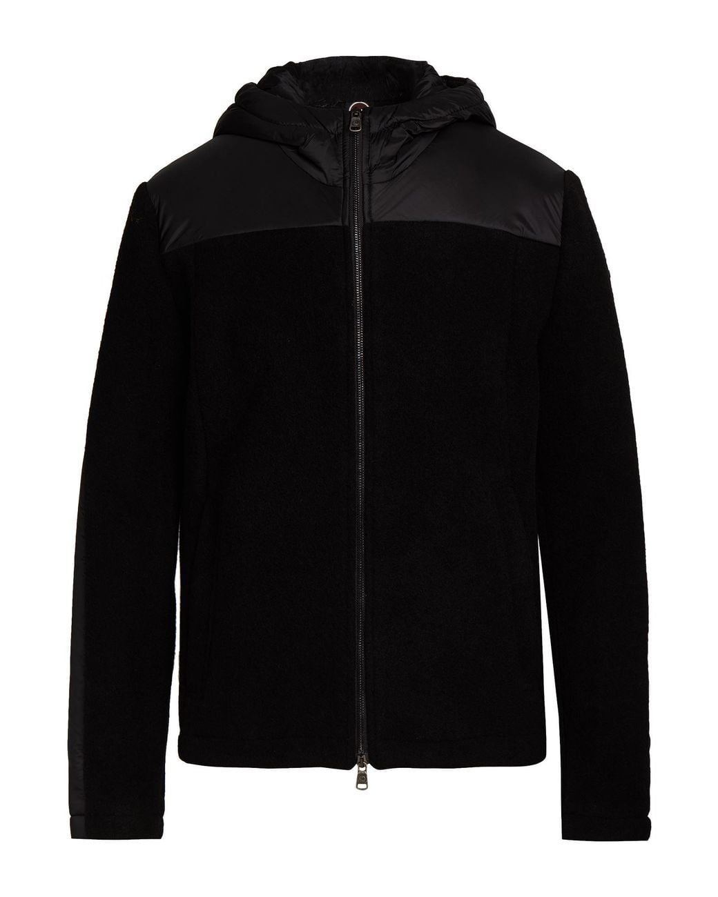Colmar Black Jacket Polyester, Acrylic, Virgin Wool, Elastane for men
