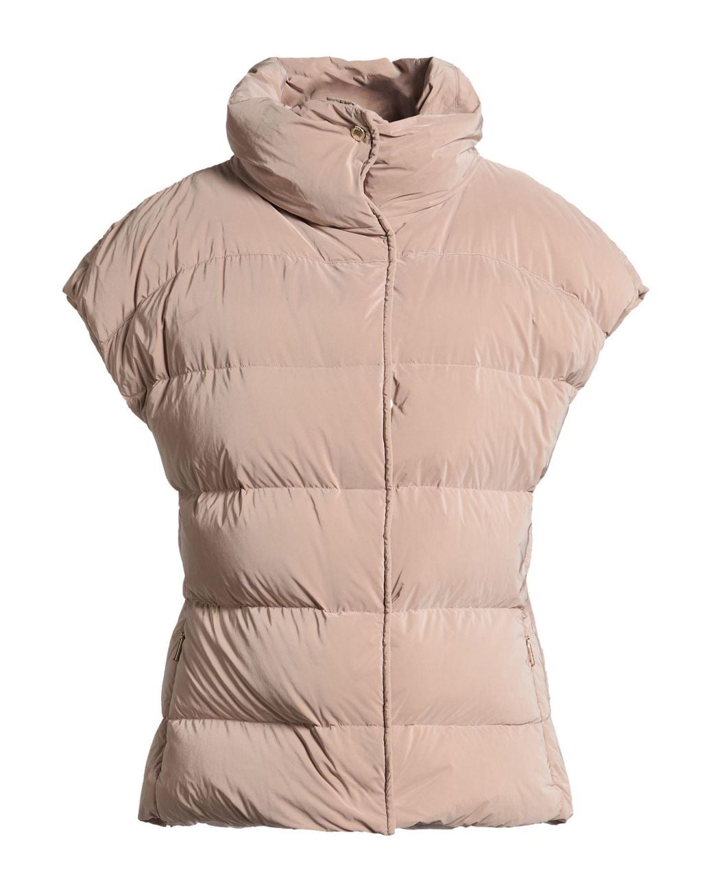 Moorer Pink Vest Polyamide, Polyester