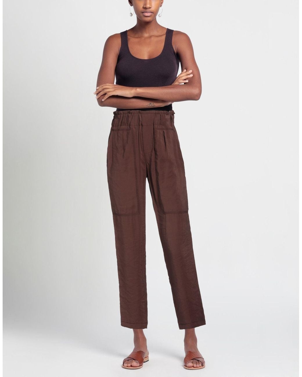 RUE DU BAC Brown Trouser